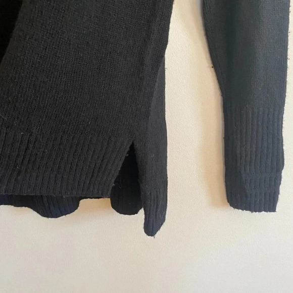 J. Crew Black Wool Blend Turtleneck Sweater - Picture 2 of 8